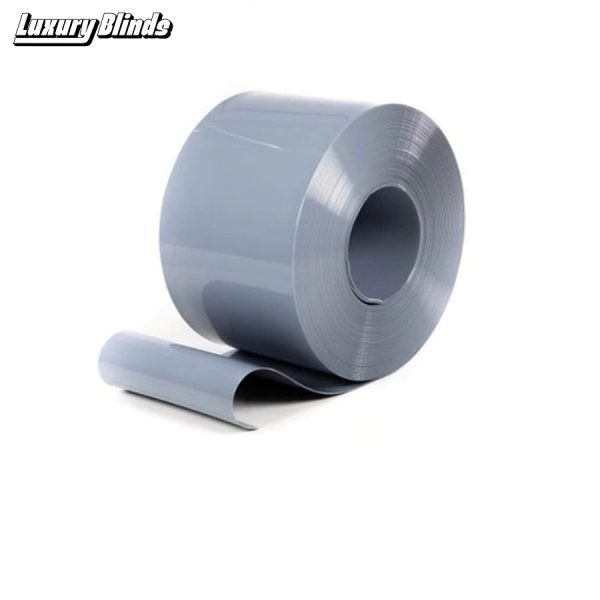 Rèm ngăn lạnh PVC màu xám