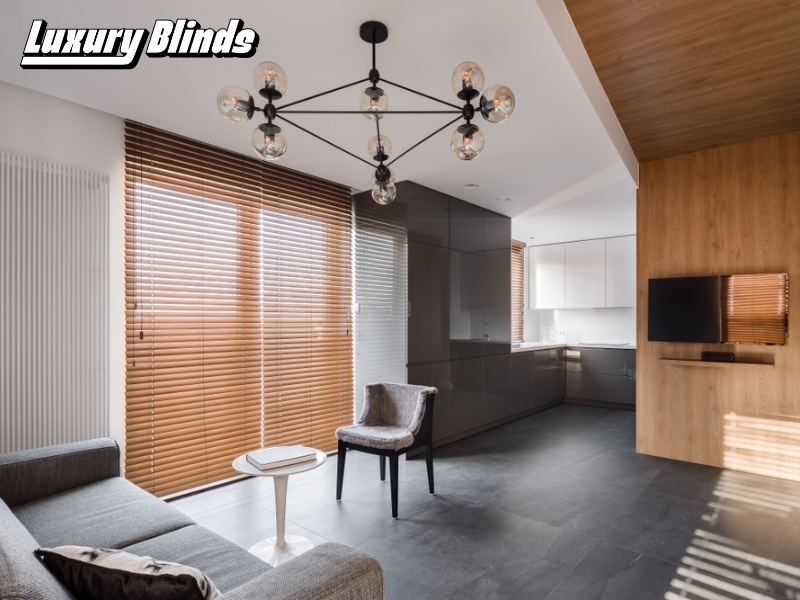 Ứng dụng rèm gỗ